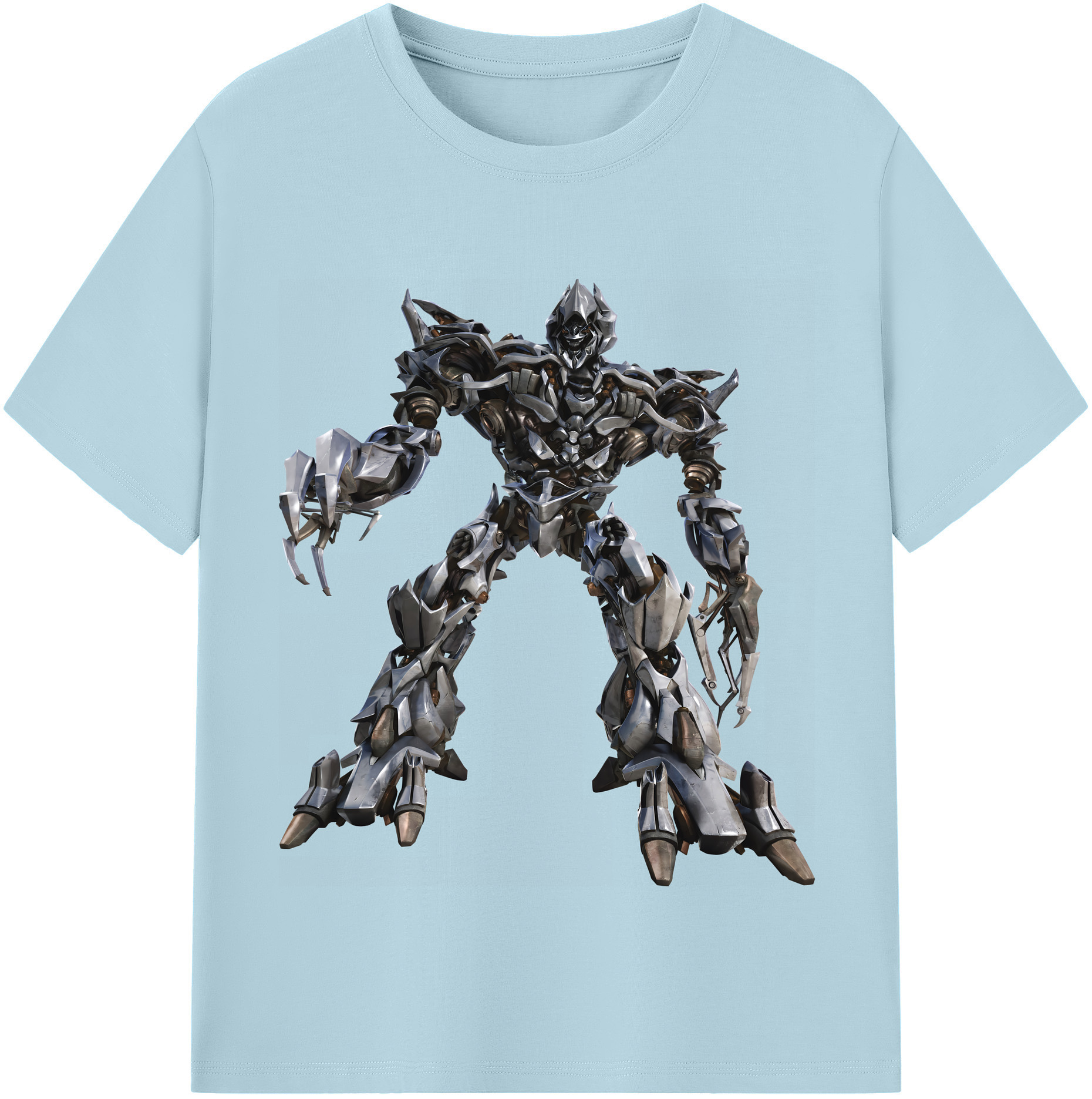 （画像用） Transformers トランスフォーマー 綿100％半袖Tシャツ（フロントプリント）